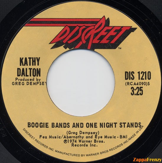 Boogie Bands And One Night Stands